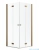 Radaway Nes Kdd B Brushed Copper kabina 80x80cm szczotkowana miedź 10024080-93-01L/10024080-93-01R